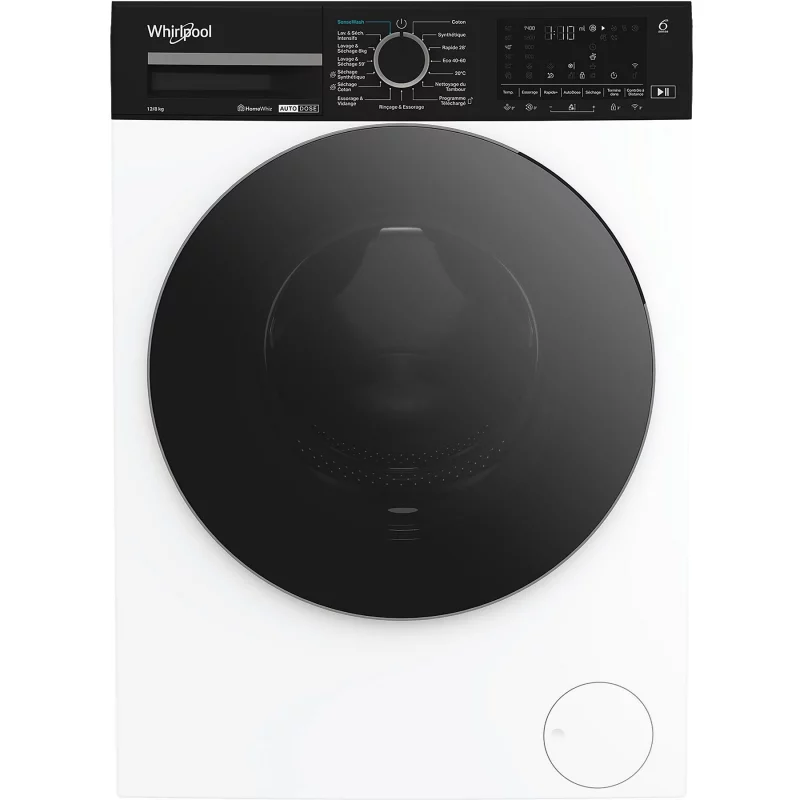 Image : WHIRLPOOL WPD2836WADSFR - Lave linge séchant