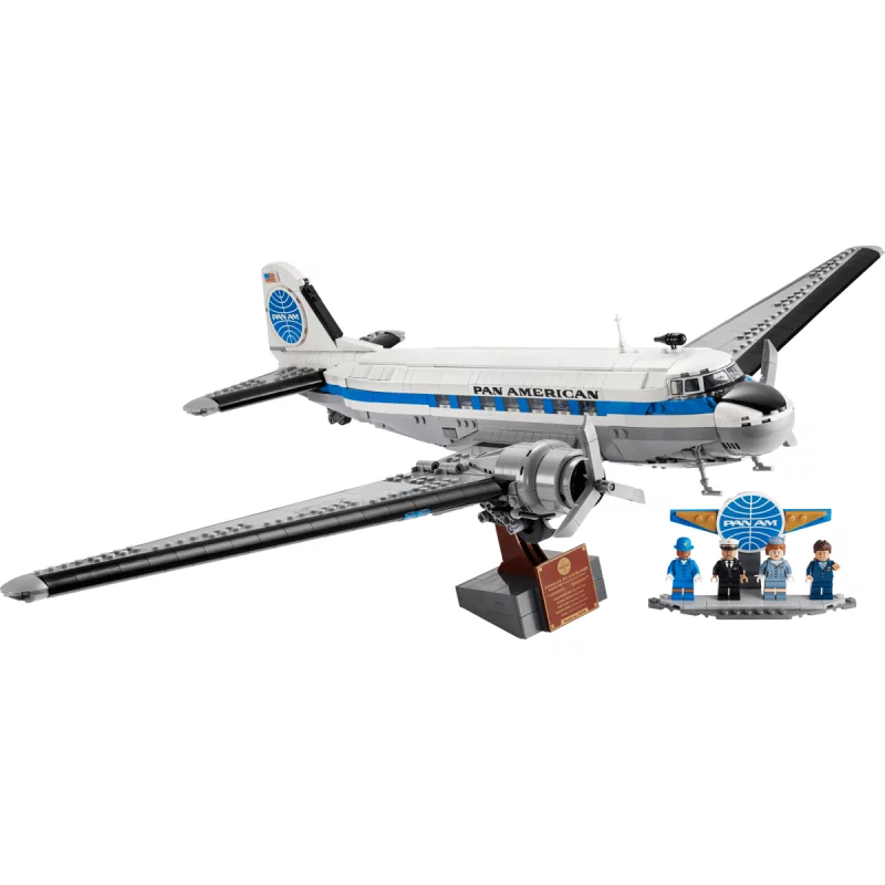 Image : LEGO 11378 Avion de ligne Douglas DC-3 de la PAN AM Icons