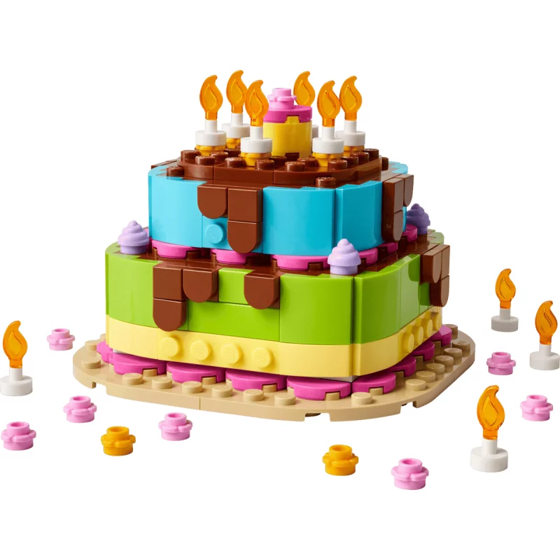 Image : LEGO 40815 Le gâteau d'anniversaire