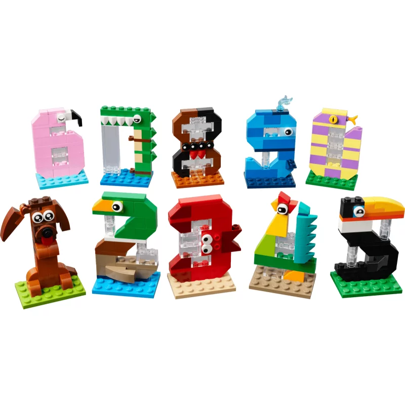 Image : LEGO 40807 Les chiffres d'anniversaire
