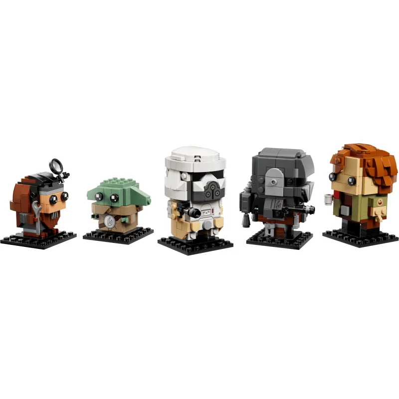 Image : LEGO 40856 Le Mandalorien et Grogu: Alliés et méchants Star Wars