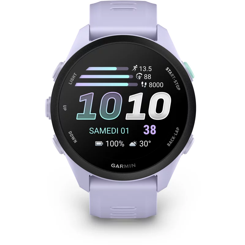 Image : GARMIN Forerunner 70 lavande fraiche - Montre connectée