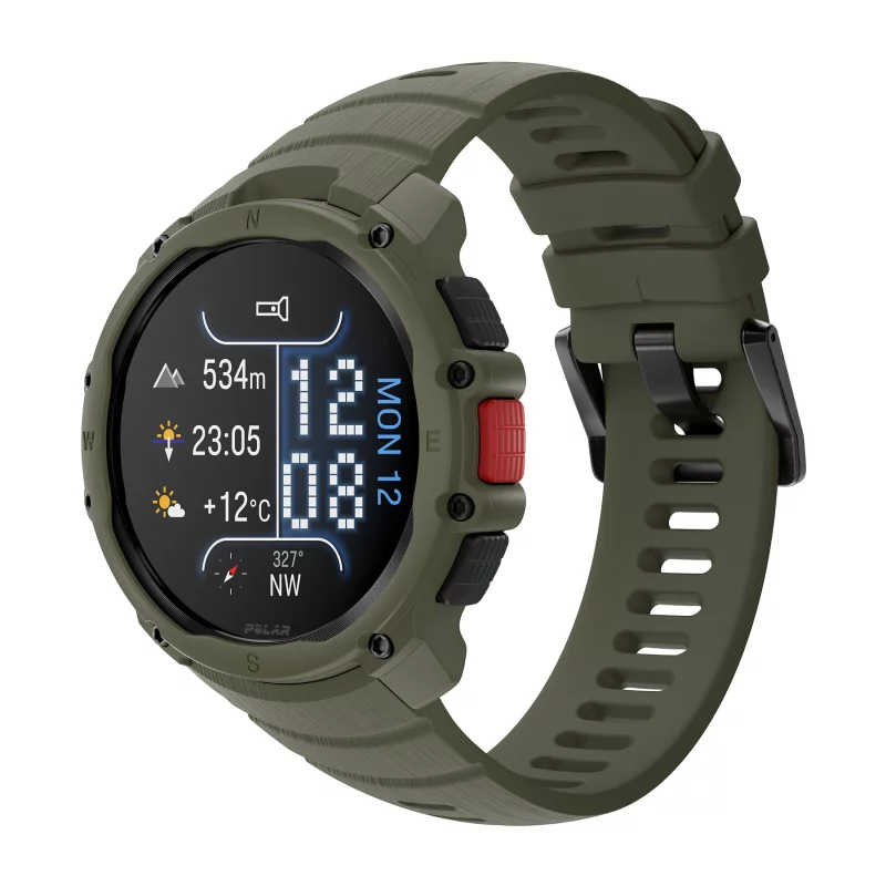 Image : POLAR Street X2 Verte - Montre sport