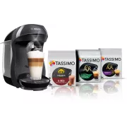 Tassimo BOSCH TAS102EC6 Happy Noir + 3 packs de T-Disc
