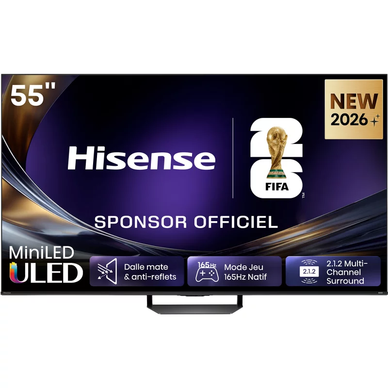 Image : HISENSE 55U7S PRO - TV Mini Led 55'