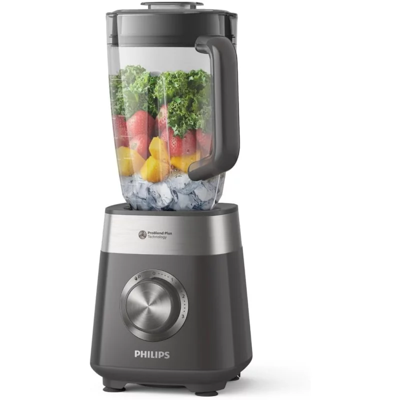 Image : PHILIPS HR3020/20 - Blender mixeur Gris