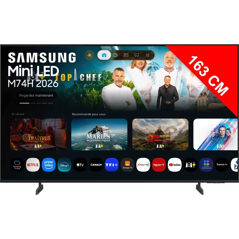 Image : SAMSUNG TU65M74H - TV Mini LED 4K 65'