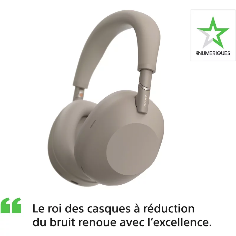 Image : SONY WH-1000XM6 IA Sable - Casque
