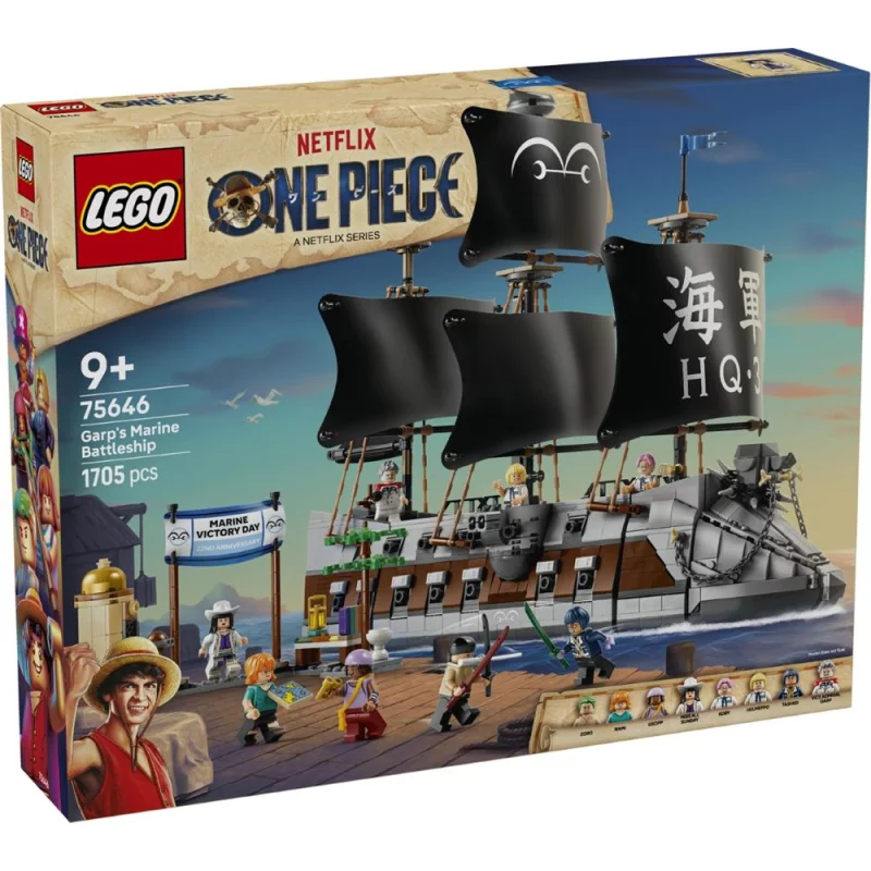 Image : LEGO 75646 Le navire de la marine de Garp - ONE PIECE