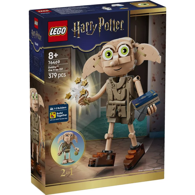 Image : LEGO 76469 Dobby l'elfe libre - Harry Potter