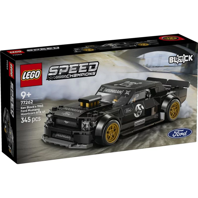 Image : LEGO 77262 La Ford Mustang Hoonicorn V1 de 1965 de Ken Block - Speed Champions