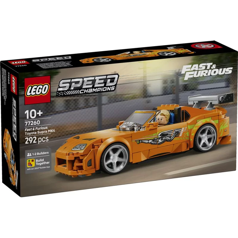 Image : LEGO 77260 La Toyota Supra MK4 de Fast and Furious - Speed Champions
