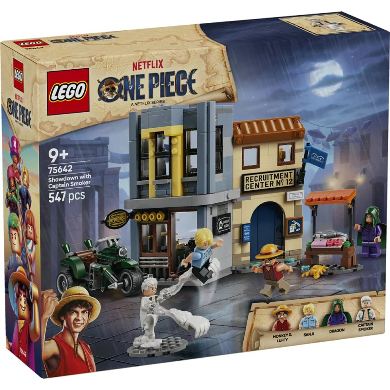 Image : LEGO 75642 L'affrontement avec le capitaine Smoker - ONE PIECE