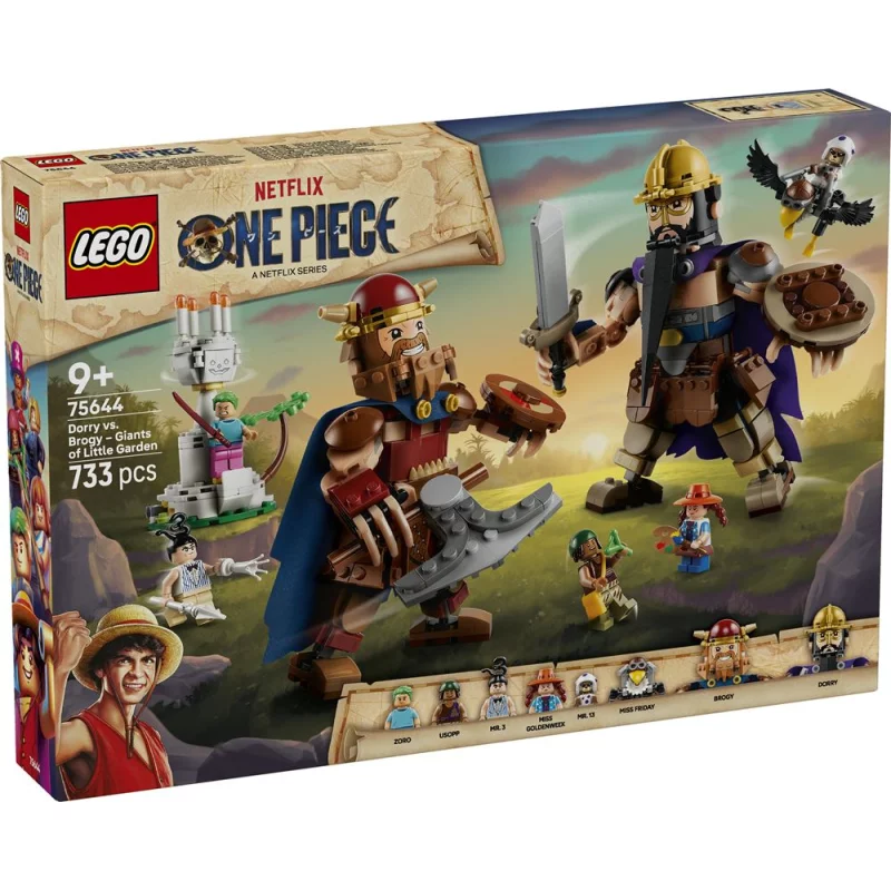 Image : LEGO 75644 Dorry contre Brogy c Les géants de Little Garden - ONE PIECE