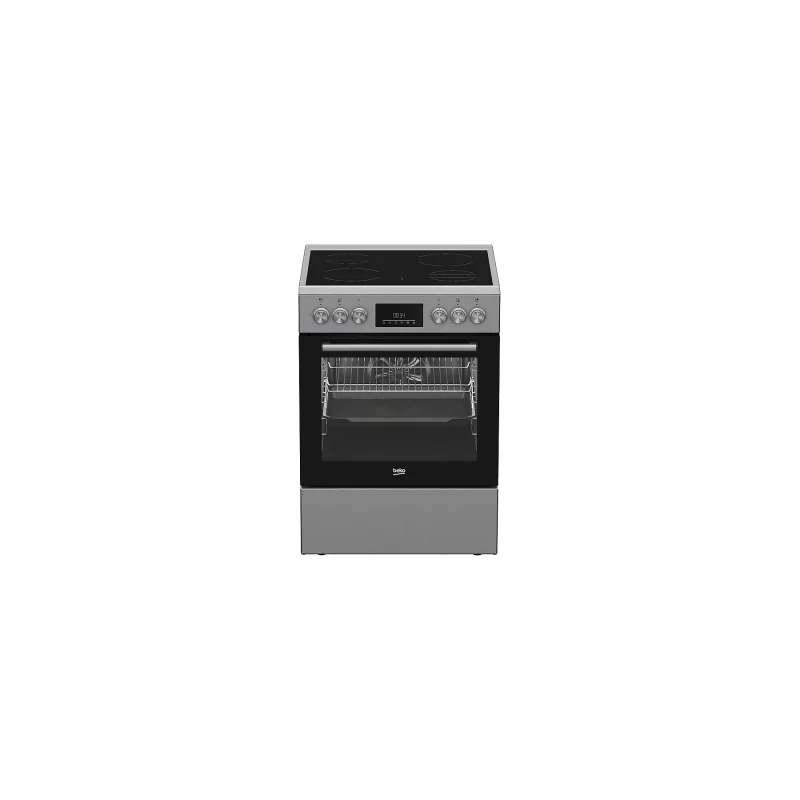 Image : BEKO FBE67300XCS - Cuisinière vitrocéramique