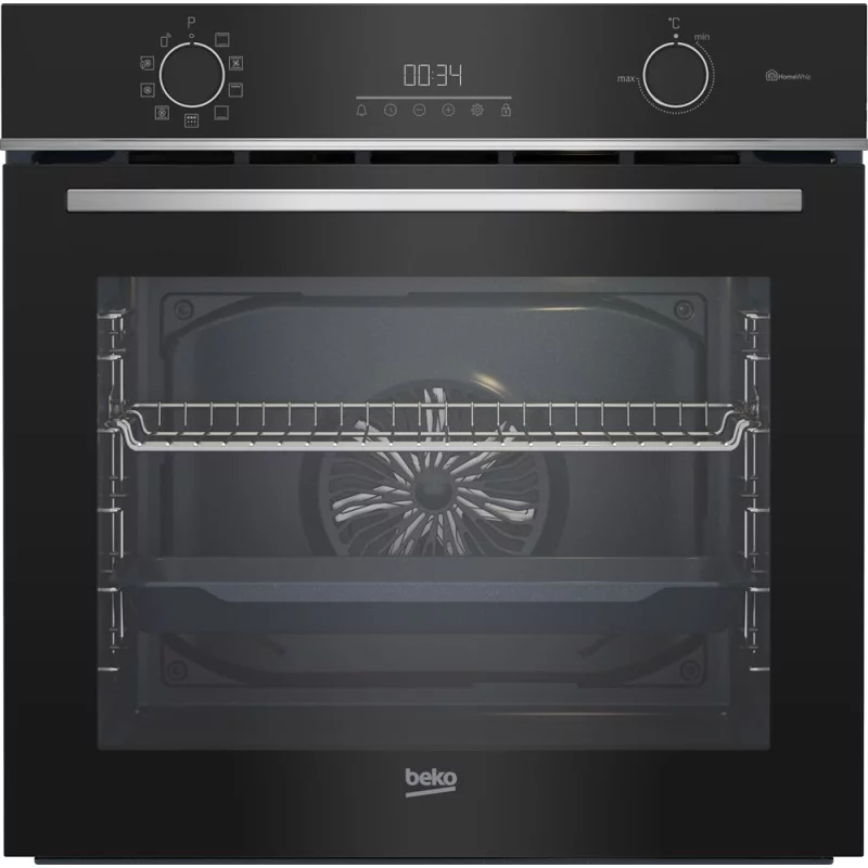 Image : BEKO BBIM18301XFPE-1C Noir - Four encastrable