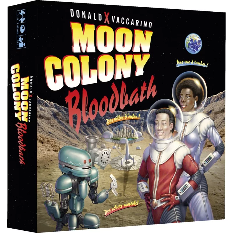 Image : Moon Colony Bloodbath - Jeu de stratégie Asmodee
