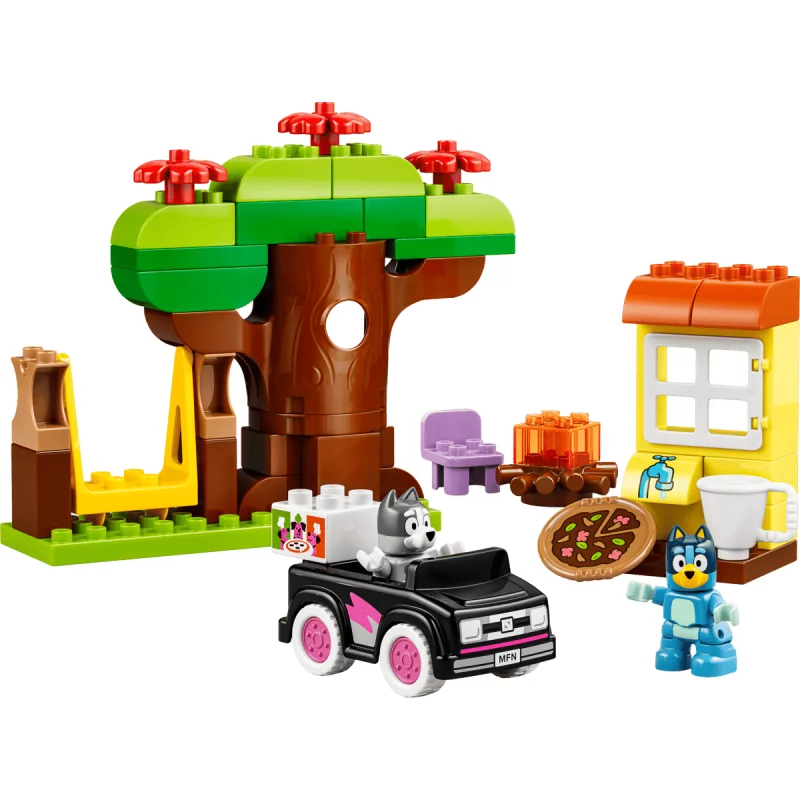 Image : LEGO DUPLO 10469 Les livreuses de pizza avec Muffin et Bluey