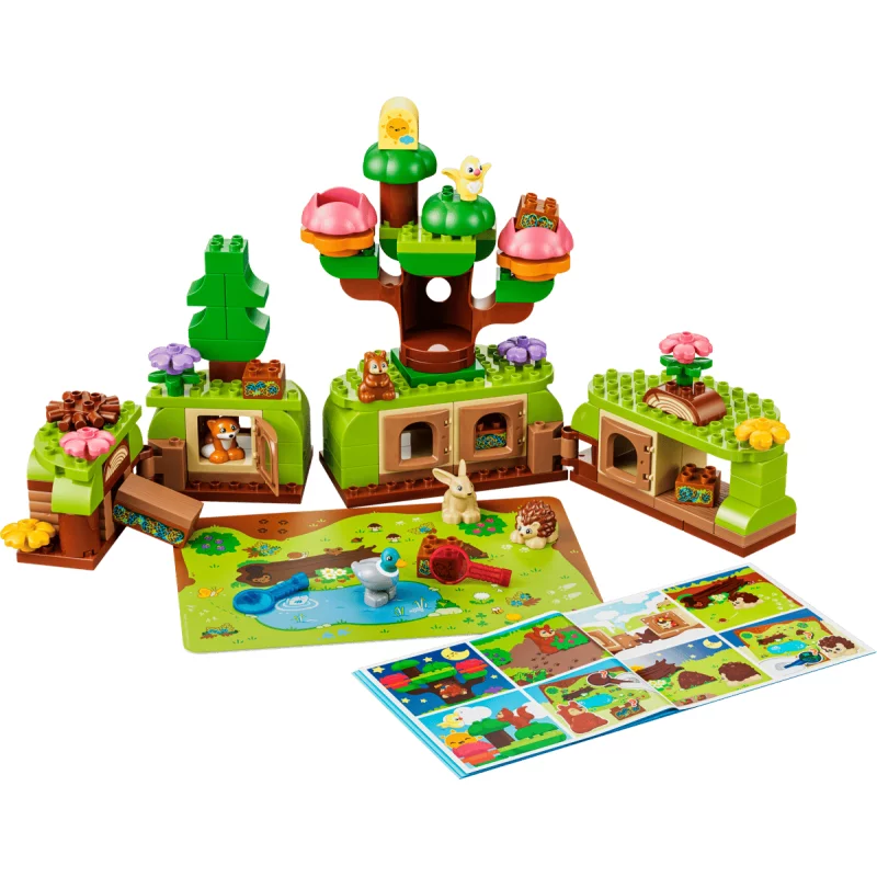 Image : LEGO 10480 Découverte de la forêt avec des animaux sauvages - DUPLO
