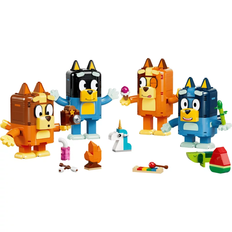 Image : LEGO 11217 La famille de Bluey en briques
