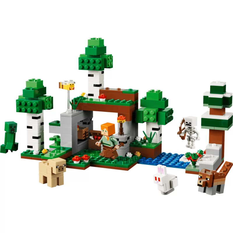 Image : LEGO 21593 L'aventure de la première nuit - Minecraft