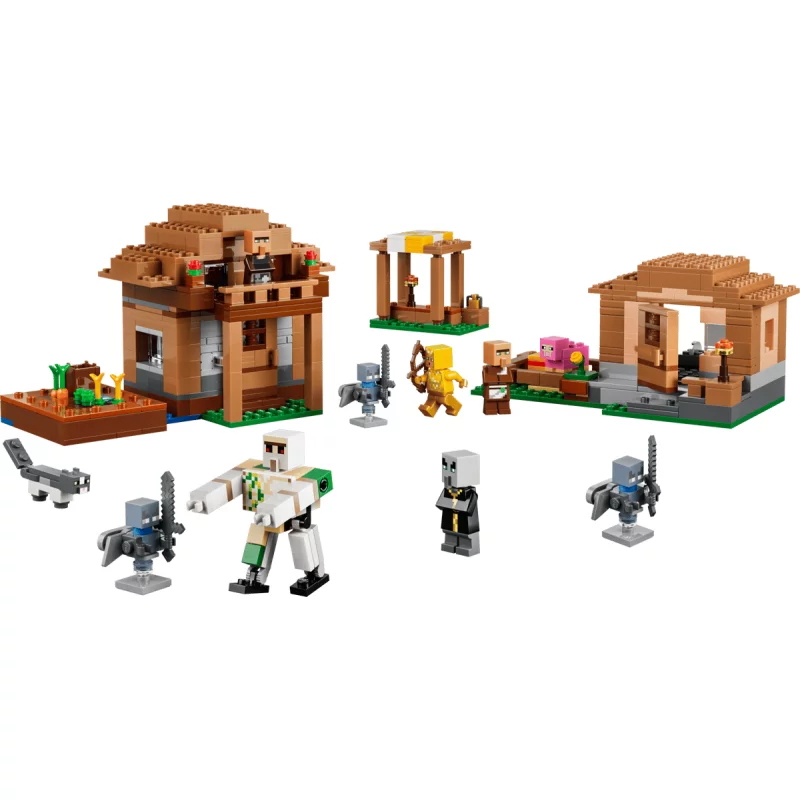 Image : LEGO 21596 L'Évocateur à l'attaque du village - Minecraft