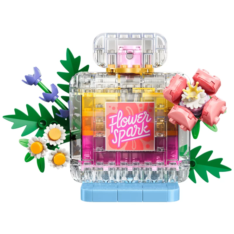 Image : LEGO 31383 Flacon de parfum au décor floral Creator 3-en-1