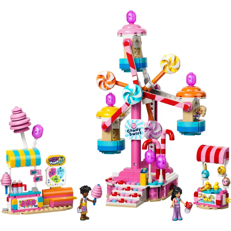 Image : LEGO 42700 La grande roue ornée de bonbons et cupcakes - Friends