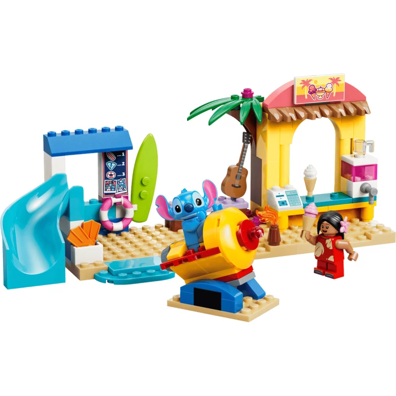 Image : LEGO 43280 Jeux de plage avec Lilo et Stitch - Disney