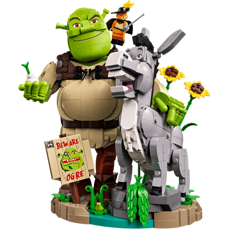 Image : LEGO Shrek  l'Âne et le Chat Potté - 72423