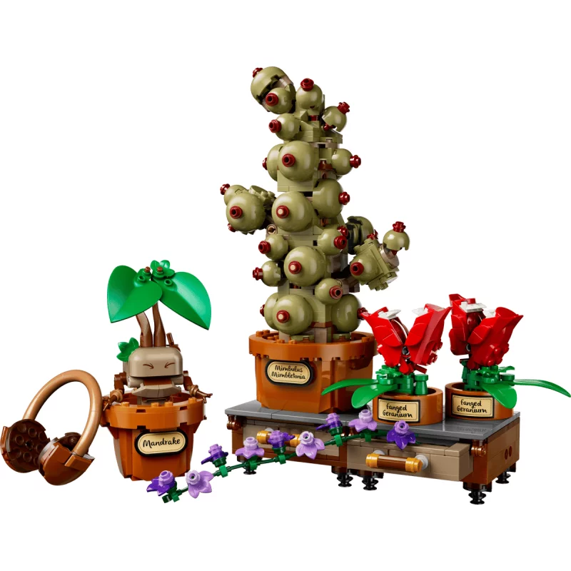 Image : LEGO 76474 Les plantes du cours de botanique de Poudlard - Harry Potter