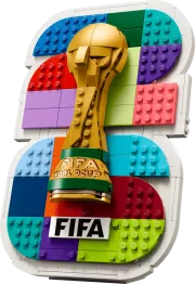Image : LEGO 43032 Emblème officiel de la FIFA World Cup 2026 - Editions