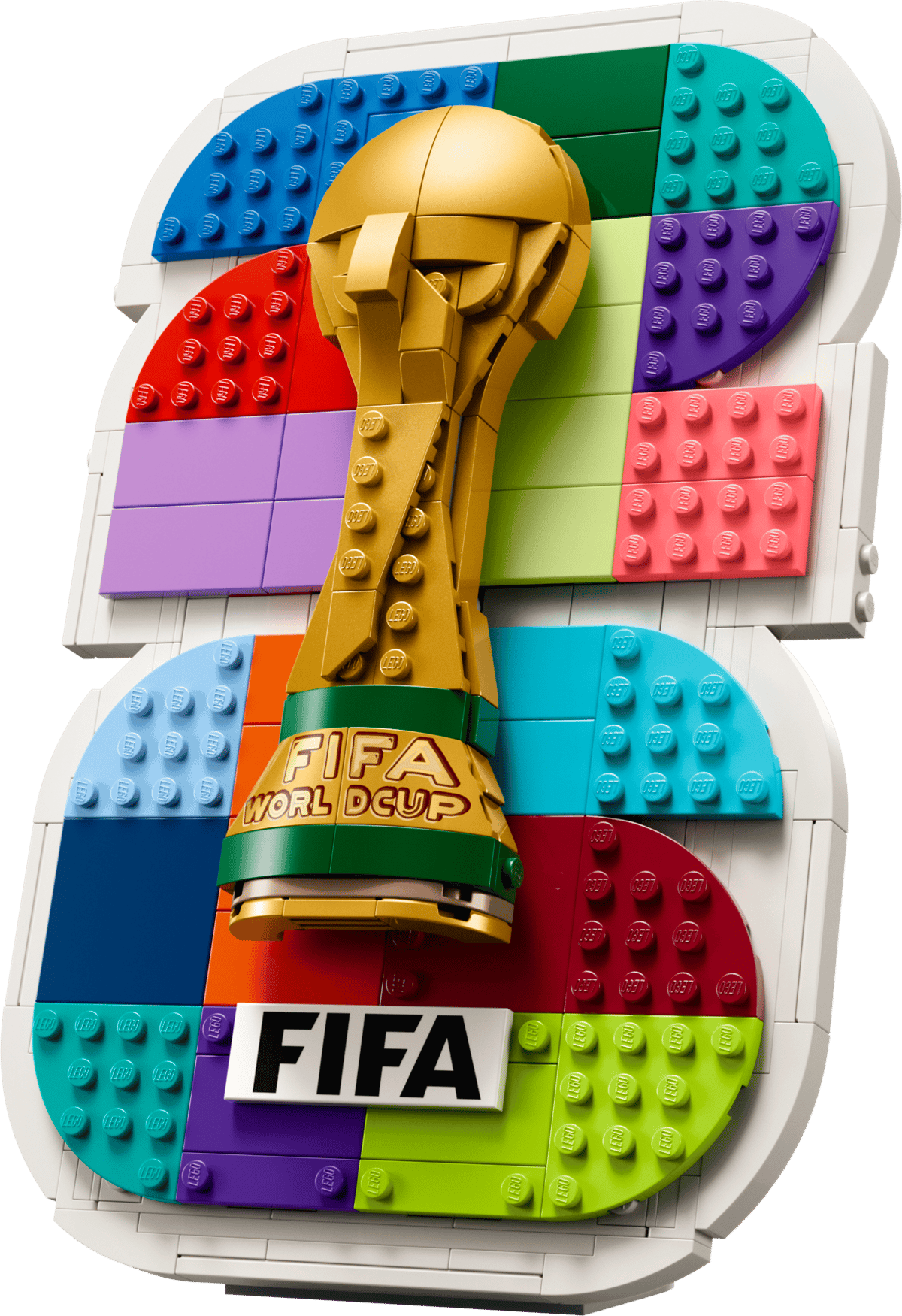 Image : LEGO 43032 Emblème officiel de la FIFA World Cup 2026 - Editions