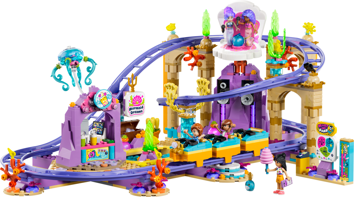 Image : LEGO 42703 Les montagnes russes des sirènes - Friends