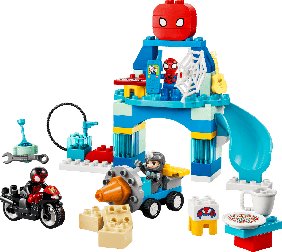 Image : LEGO 10464 Le quartier général de l'équipe Spidey - DUPLO