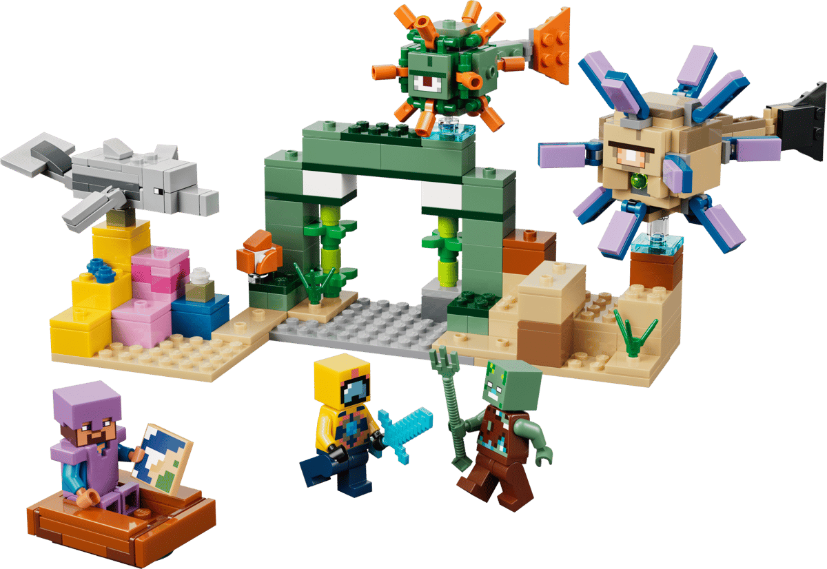 Image : LEGO 21598 L'aventure sous-marine - Minecraft