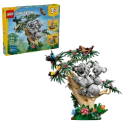 Image : LEGO 31388 Animaux sauvages: la famille de koalas - Creator 3-en-1