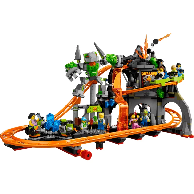 Image : LEGO 60501 Le parc d'attractions de Lava Land - City