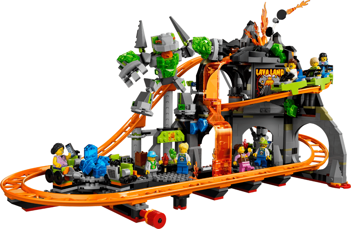 Image : LEGO 60501 Le parc d'attractions de Lava Land - City