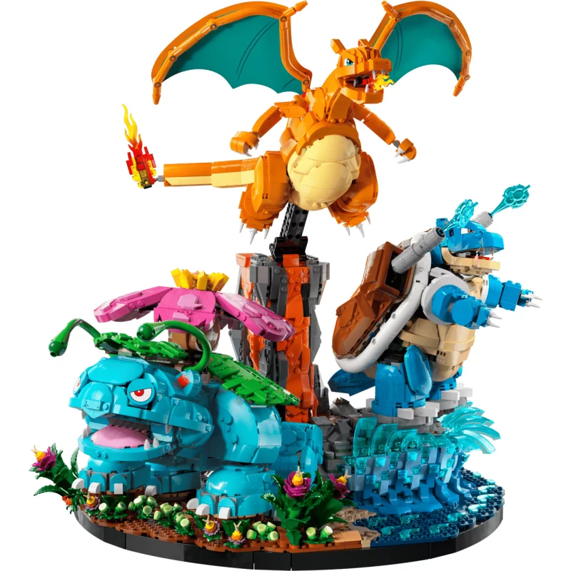 Image : LEGO 72153 Florizarre  Dracaufeu et Tortank - Pokemon