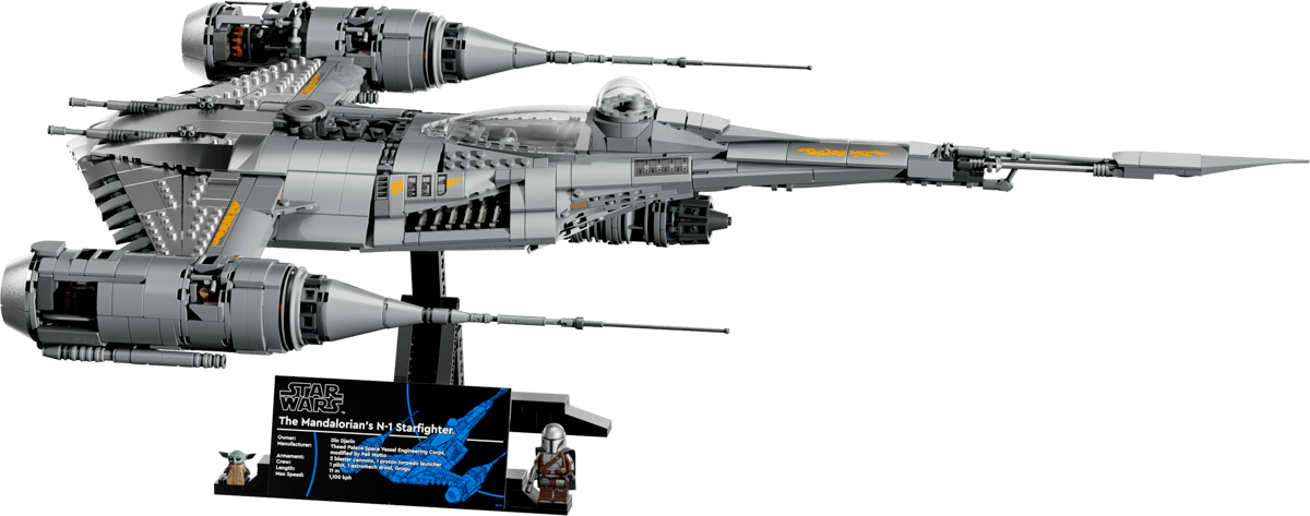 Image : LEGO 75442 Le chasseur N-1 du Mandalorien - Star Wars