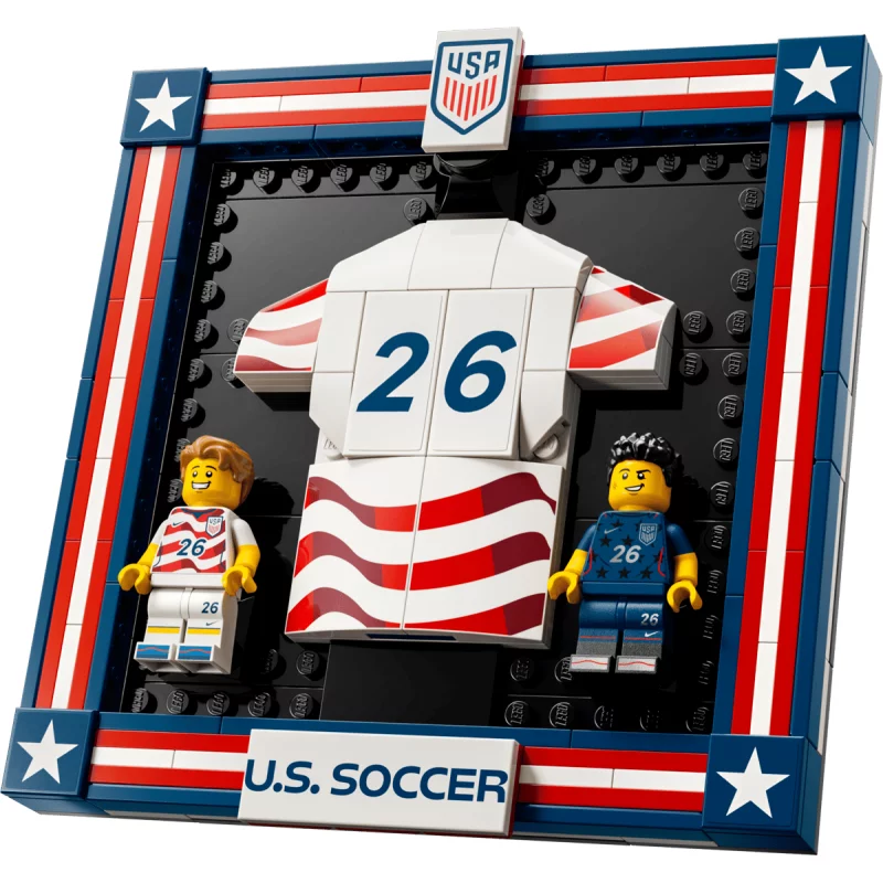 Image : LEGO 43033 Maillot 2026 de l'équipe nationale américaine de foot - Editions