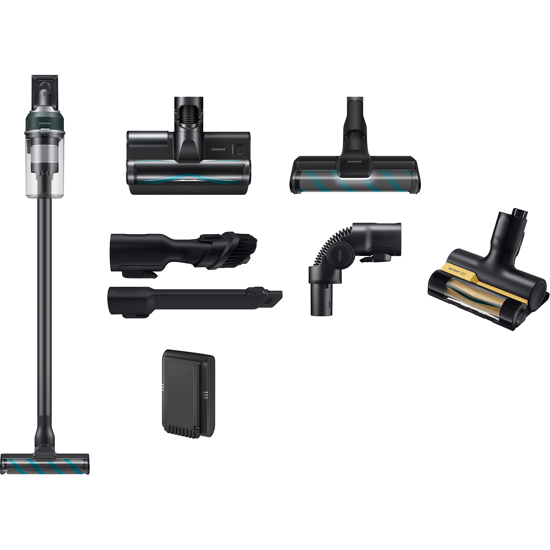 Image : SAMSUNG Jet 85S Complete VS70H25XFT/WD - Aspirateur balai