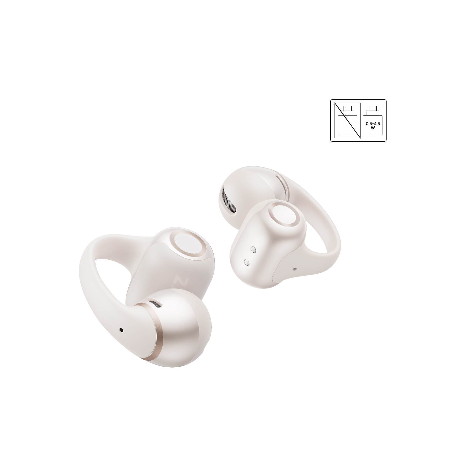 Image : SHOKZ OpenDots One 2 Blanc - Ecouteurs
