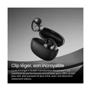 Image : SHOKZ OpenDots One 2 Noir - Ecouteurs