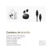 Image : SHOKZ OpenDots One 2 Noir - Ecouteurs