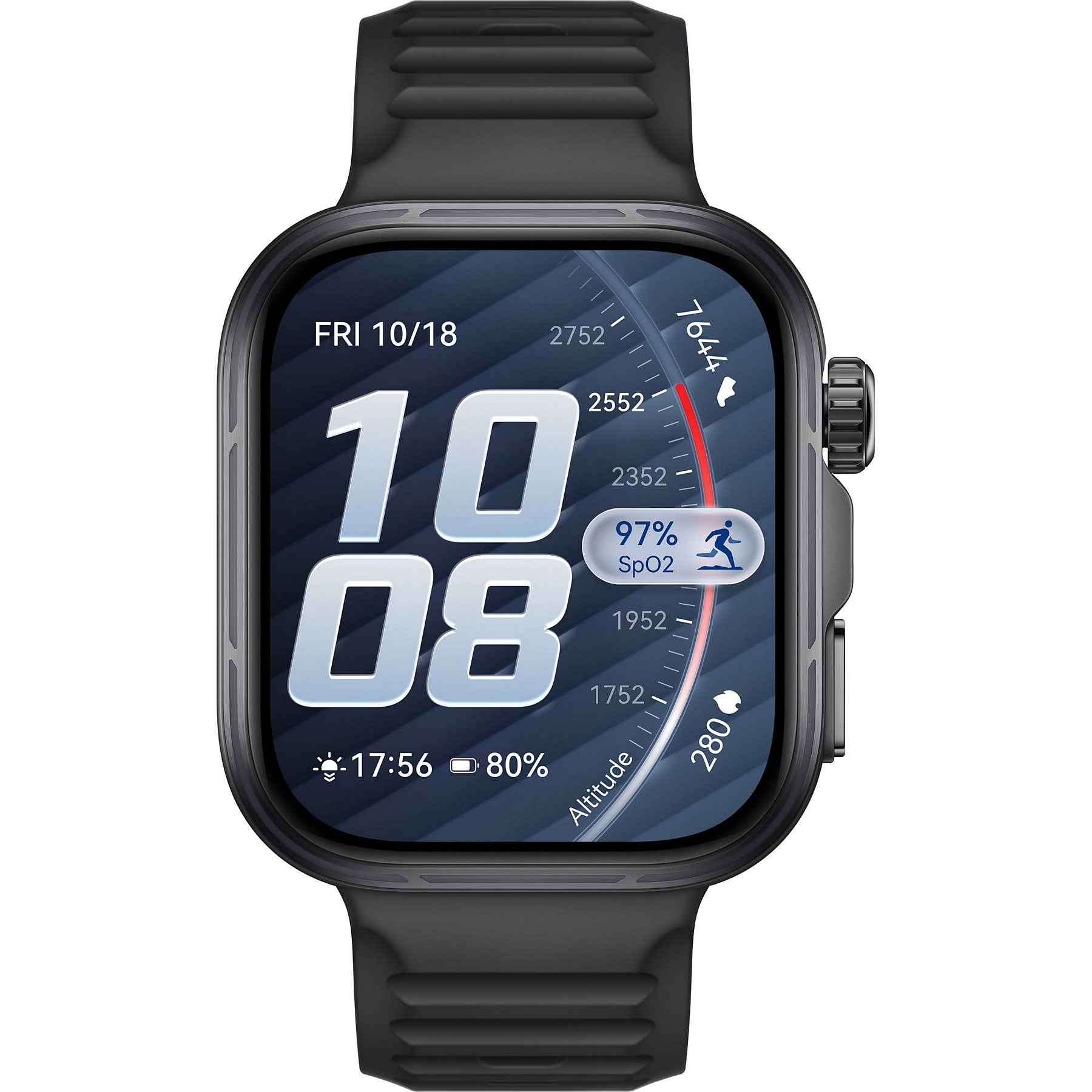 Image : HUAWEI Watch FIT 5 Pro noir - Montre connectée