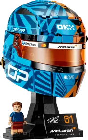 LEGO 43017 McLaren Mastercard F1 Team Casque d'Oscar Piastri - Editions
