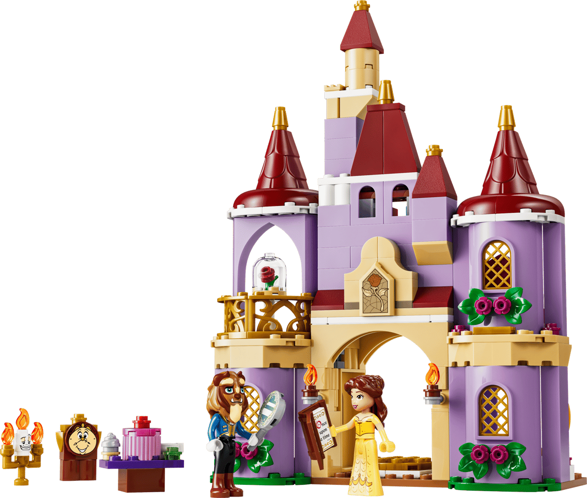 Image : LEGO 43289 Le château enchanté de la Belle et la Bête - Disney