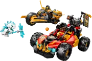Image : LEGO 71864 Véhicules combinables de Kai et Cole - NINJAGO